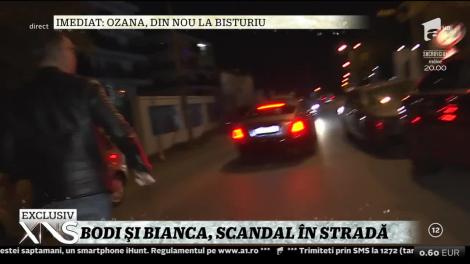 Imagini incredibile! Alex Bodi şi Bianca Drăguşanu, scandal în plină stradă!