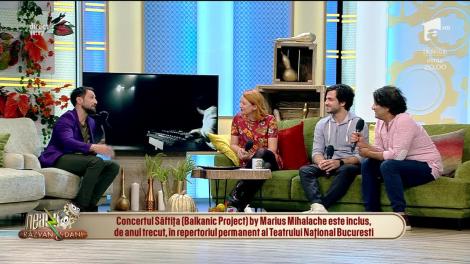 Neatza cu Răzvan și Dani. Marius Mihalache a compus piesa Săftița pentru fiica sa, Emily: Fetița noastră apare și în videoclip