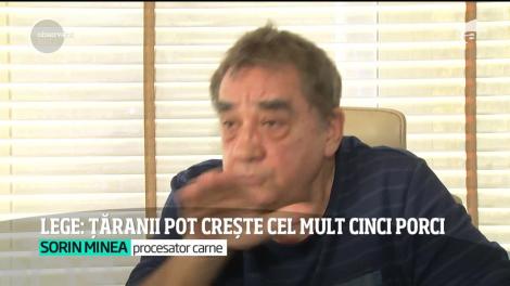 E oficial! Țăranii nu mai au voie să crească mai mult de cinci porci