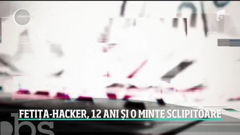 O fetiţă-hacker născută în România uimeşte lumea. La opt ani, a devenit hacker, iar la 12 ani, a dat peste cap sistemul de vot american