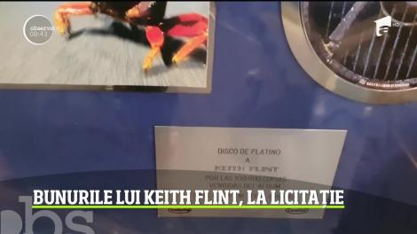 Mai multe obiecte personale ale solistului Keith Flint de la Prodigy, vândute la licitaţie!