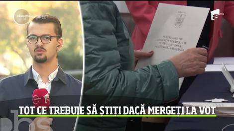 Alegeri Prezidențiale 2019. Tot ce trebuie să ştiţi dacă mergeţi la vot