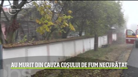 Doi soţi din Mehedinţi au murit intoxicaţi cu monoxid de carbon de la o sobă al cărei horn nu fusese curăţat