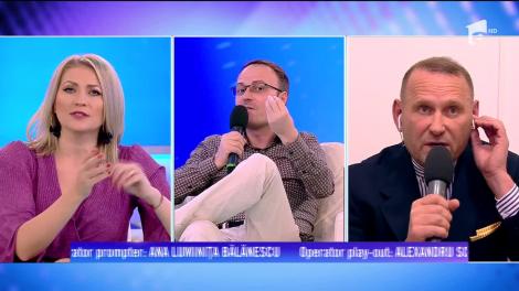Scandal între Cumpănașu și Cataramă, în direct! Unchiul Alexandrei Măcesanu a ieșit furios din emisiune: "Nu am ce vorbi cu acest om!"