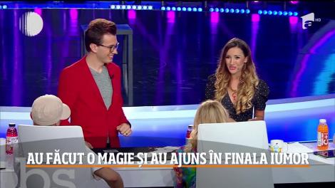 Bianca şi Eduard au făcut o magie și ajuns în finala iUmor
