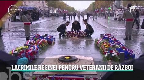 Lacrimile reginei Elisabeta pentru veteranii de război