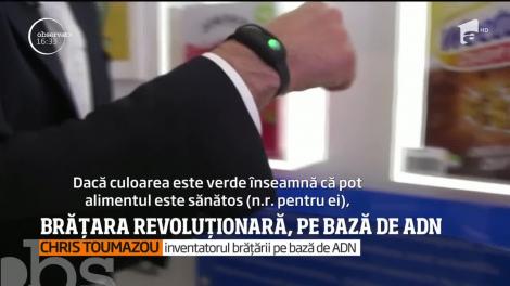 Invenție revoluționară! Brăţara care îţi indică ce trebuie să mănânci, în funcţie de bolile de care suferi sau la care eşti predispus