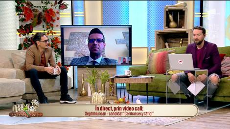 Septimiu Ioan, candidat la "Cel mai sexy tătic!", în direct , la Neatza cu Răzvan și Dani!