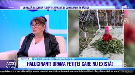 Acces Direct. Mariana Badea, mamă de suflet pentru fetița care nu există: De cinci ani stă la mine! Copila nu are acte
