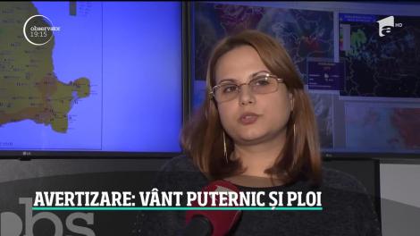 România, lovită de un ciclon mediteranean. Zonele din țară care vor fi lovite de ploi abundente și fenomene extreme