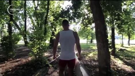Povestea unui campion! Cum se antrenează Cornel Pantelin Kaiac pentru competițiile de fitness