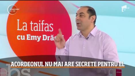 Emy Drăgoi, povestea jazz-ului la acordeon. Cum a luat naștere pasiunea pentru muzică