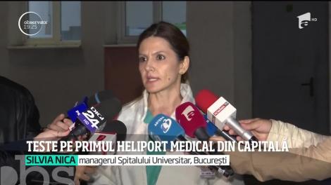 Premieră pentru Capitala României! Va avea un heliport modern, pentru ca pacienţi din toată ţară să poată fi salvaţi în timp record