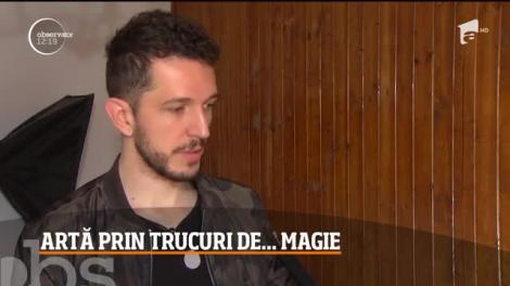 Artă prin trucuri de magie! Andrei Crăciun dezvăluie secretele din spatele trucurilor de iluzionism