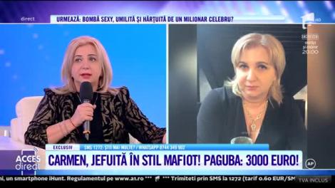 Carmen Șerban, jefuită după moartea tatălui ei: ”Am rămas fără bani, fără acte, fără carduri, fără nimic!”