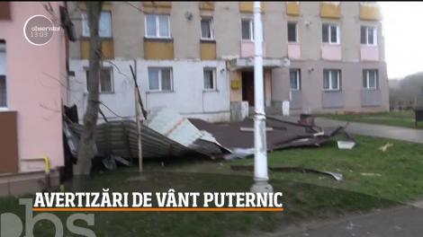 Este cod galben de vânt puternic în mai multe judeţe din ţară