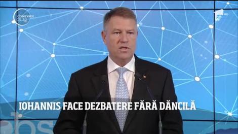 Jocurile sunt făcute! Nu vom avea o înfruntare Iohannis-Dăncilă. Preşedintele a anunţat va organiza o dezbatere doar cu jurnaliştii