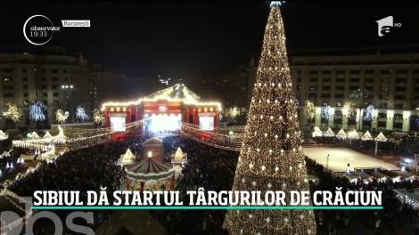 Sibiul dă startul târgurilor de Crăciun