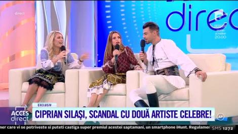 Acces Direct. Ciprian Silași, scandal cu Ornela Pasăre și Valentina Ionescu, două artiste celebre: S-a creat o neînțelegere și o bătălie pe seama proiectului meu muzical