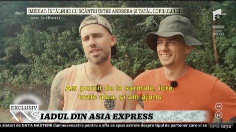 Xtra Night Show. Alina Ceuşean şi Carmen Grebenişan au dat de gândaci în Asia Express! Cum au reacționat