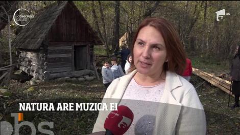 Natura are muzica ei! În Geoparcul Internaţional UNESCO, al Ţării Haţegului, turiştii pot auzi ritmul apei şi al pădurii