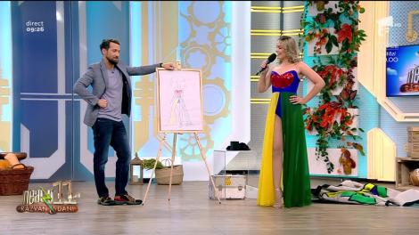 Magie pentru adulți, la Neatza cu Răzvan și Dani! Dani Oțil, asistentul Cristinei Strecopîtov, un mic picasso!