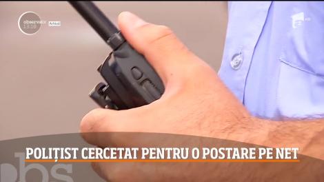 Un poliţist din Brăila este anchetat după ce a publicat pe un site de socializare un filmulet cu un bărbat care îi cere să fie arestat