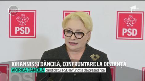 Klaus Iohannis şi Viorica Dăncilă, confruntare la distanță