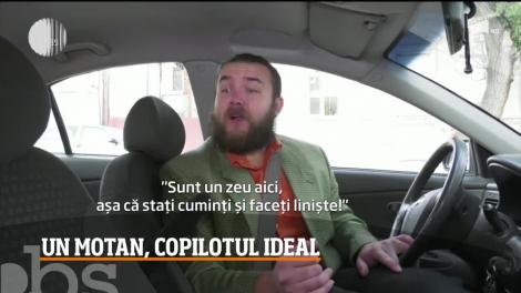 Un taximetrist din Ucraina are un copilot care îi aduce un număr din ce în ce mai mare de clienţi