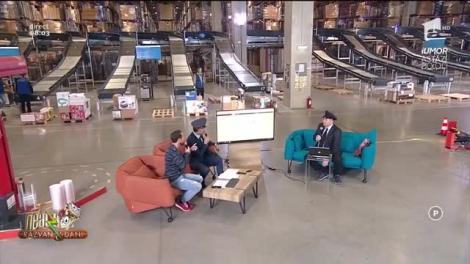 Premieră în televiziune! Neatza cu Răzvan și Dani emite din cel mai important centru de colete EMAG din România