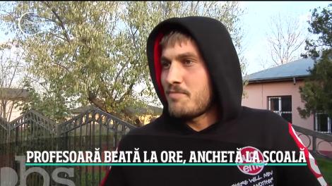 O profesoară de la o școală din Brăila s-a dus beată la cursuri. Dascălul a adormit în faţa elevilor