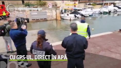 Un şofer francez a ajuns cu maşina, din cauza sistemului de navigație prin GPS