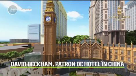 David Beckham, patron de hotel în China