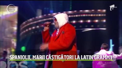 Spaniolii, marii câștigători la Latin Grammy
