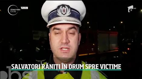 Salvatori răniți în drum spre victime. Două mașini de urgenţă au fost implicate în două accidente