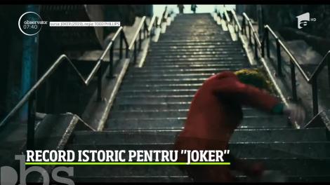 Record istoric pentru filmul Joker. Va deveni prima peliculă care depăşeşte pragul încasărilor de un miliard de dolari