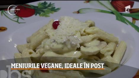 Meniurile vegane, ideale în Post