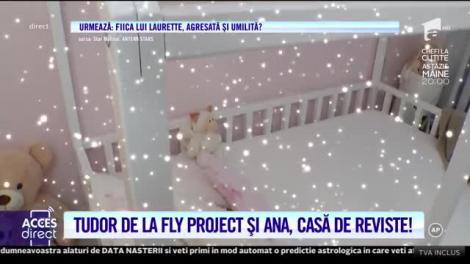 Acces Direct. Tudor de la Fly Project şi Anamaria i-au făcut fiicei lor, Ilinca, o cameră cum nici prinţesele nu au!