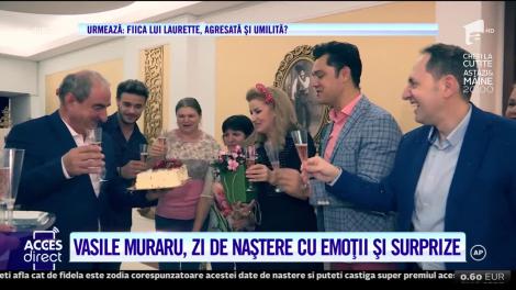 Acces Direct. Actorul Vasile Muraru şi-a serbat ziua de naştere cu o farsă