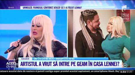 Acces Direct. Lenna, baricadată în casă de frică lui Hevito? Potop de acuzaţii la adresa cântărețului!