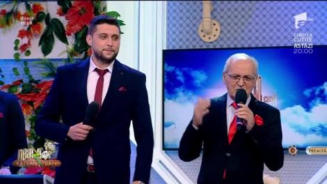 Neatza cu Răzvan și Dani. Nelu Ploieșteanu și Gabriel Graur cântă piesa Cu drag, lume, vă cântăm
