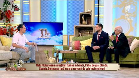 Neatza cu Răzvan și Dani. Nelu Ploieșteanu, plin de viață la 68 de ani: De un an de zile m-am retras la Slănic Moldova și îmi este foarte bine