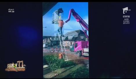 Neatza cu Răzvan și Dani - Smiley news. Cum să cazi de pe o scară, dar și pe gheață