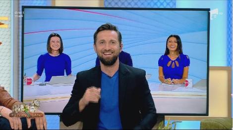 Dani Oțil, la pupitrul știrilor Observator 12. Matinalul l-a înlocuit pe Valentin Butnaru