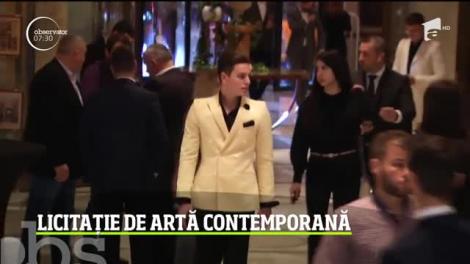 O lucrare a celui mai bine cotat pictor român a fost adjudecată cu peste 100.000 de euro