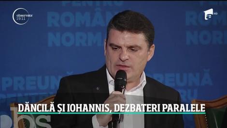 Viorica Dăncilă şi Klaus Iohannis au dezbătut ore întregi, dar separat