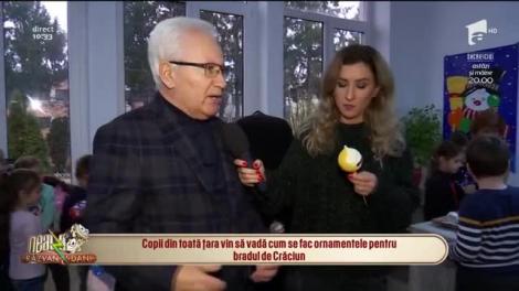 Neatza cu Răzvan și Dani. Excursie plină de magie în atelierul lui Moș Crăciun. Copiii vin să vadă cum se fac ornamentele pentru brad