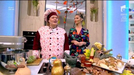 Rețeta Zilei - Neatza cu Răzvan şi Dani. Pădurea cu mistere, un prepartat gustos cu hribi, alune și paste