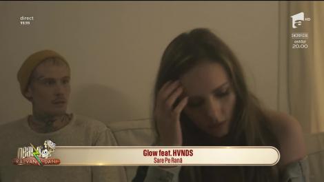 Neatza cu Răzvan şi Dani. Glow feat. HVNDS cântă melodia Sare pe rană