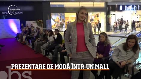 Tânără din Ploiești, prezentare de modă în mall. Loredana Chelba vrea să le înveţe pe tinere cum să îşi combine corect ţinutele